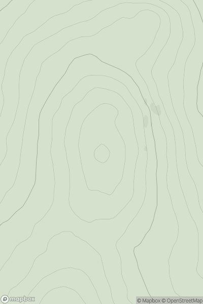 Thumbnail image for Meall Mor [Loch Tay to Perth] [NN830436] showing contour plot for surrounding peak
